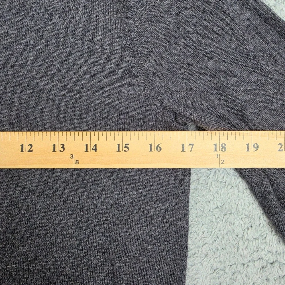 Banana Republic Quarter Zip Sweater Mens S Lot of 2 Italian Merino Wool Baruffa
